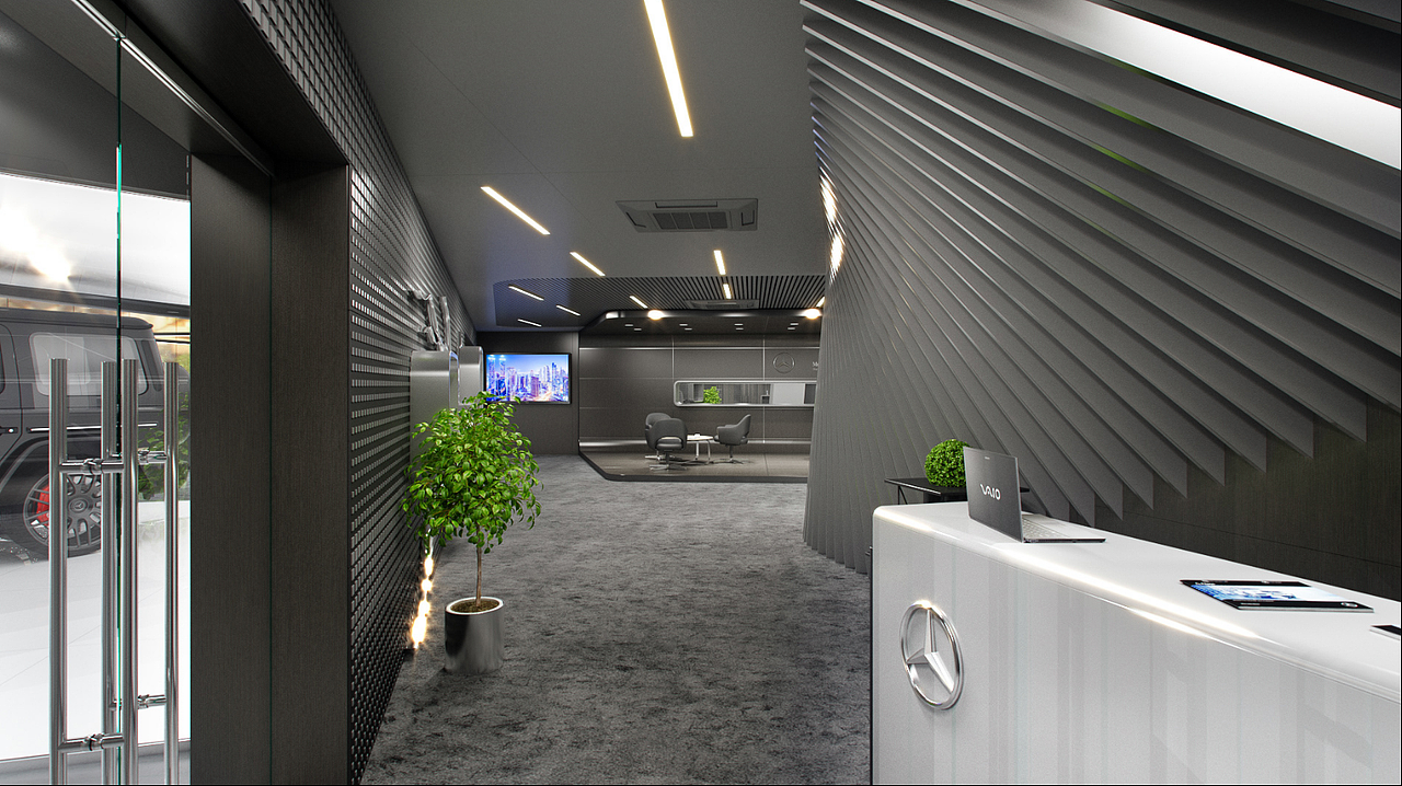 Mercedes-Benz 大G外展点设计方案