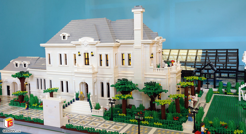 【gegovs】国内最大的单体乐高别墅-花园大别墅