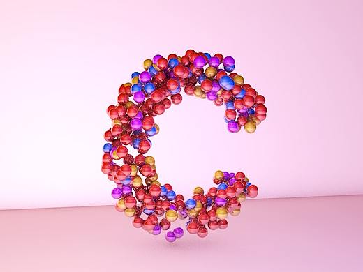 字体C 球体