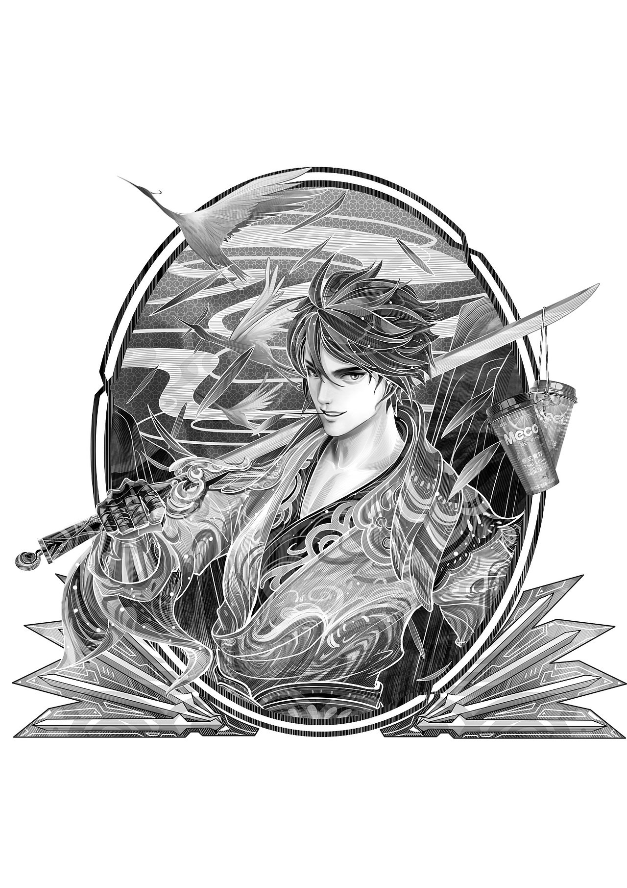 王者5v5开黑节海报（图ZMTgzMTAwOTg0） - 商业插画 - 站酷设计师恶奔BEN原创素材 - 站酷ZCOOL