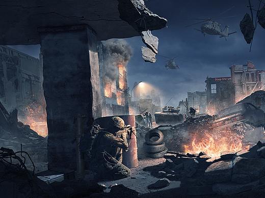 影视合成海报设计