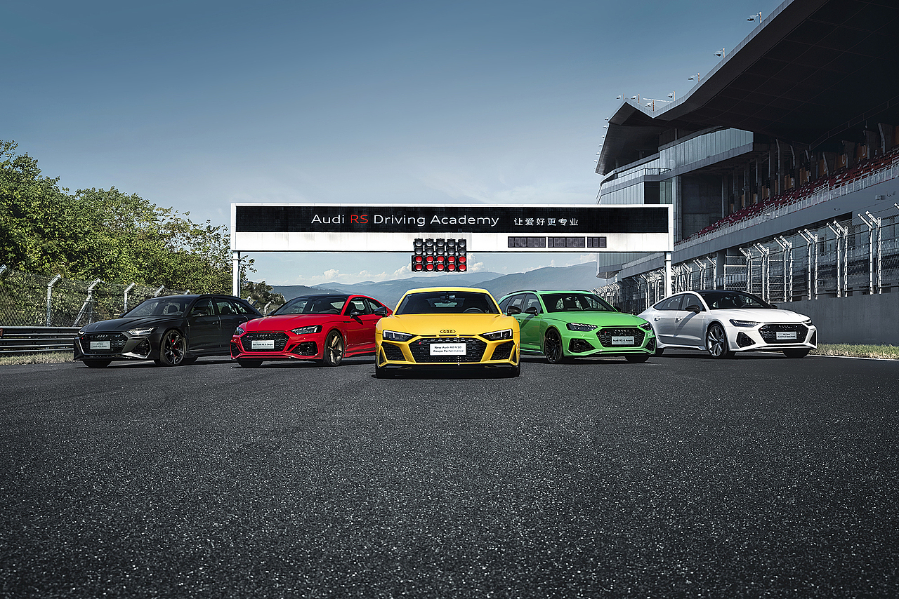 汽车摄影-奥迪rs驾驶学院（图ZMjgwNjg1MjUy） - 修图/后期 - 站酷设计师今天运动了吗原创素材 - 站酷ZCOOL