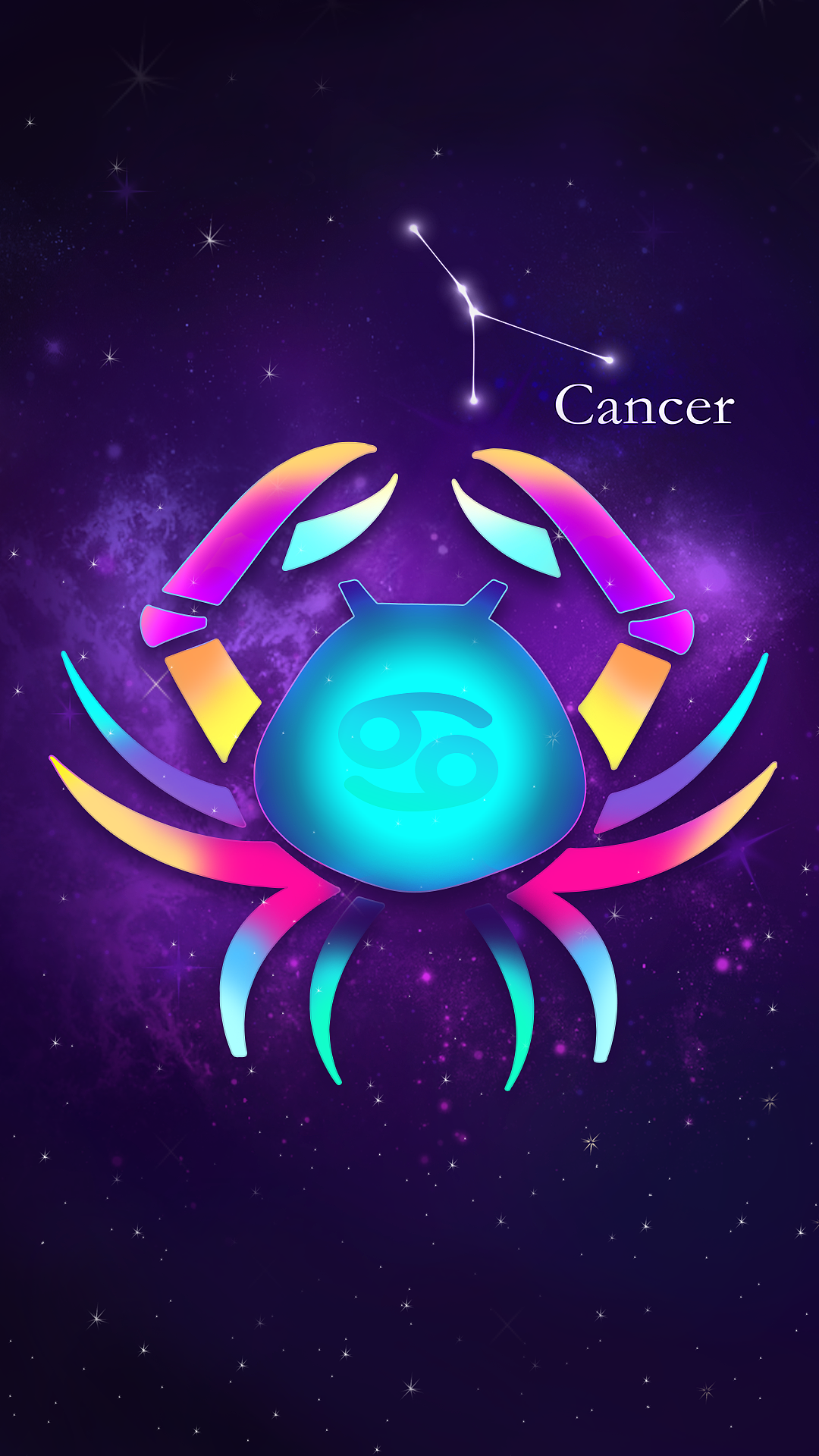 十二星座壁纸插画