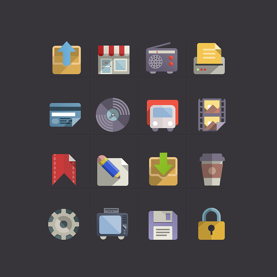 拟物化图标（图ZNjE5NDkwMDg=） - 图标 - 站酷设计师张连杰原创素材 - 站酷ZCOOL