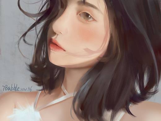长发少女