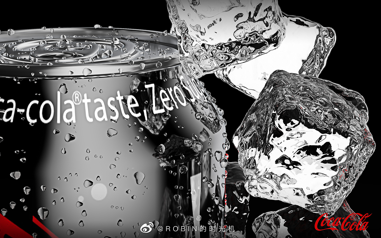 产品表现 | 可口可乐零度三维渲染海报 CoCa Cola Zero（图ZMTk0NjcxNjcy） - 产品 - 站酷设计师SunKe_孙珂原创素材 - 站酷ZCOOL