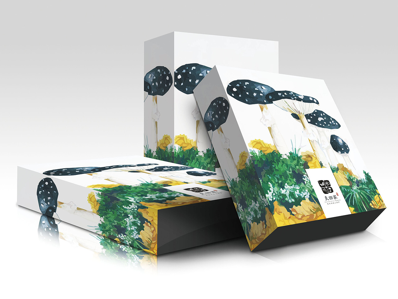 小清新土特产LOGO&包装（图ZNTk0NDAwNjQ=） - 包装 - 站酷设计师Eva丶咸鱼原创素材 - 站酷ZCOOL