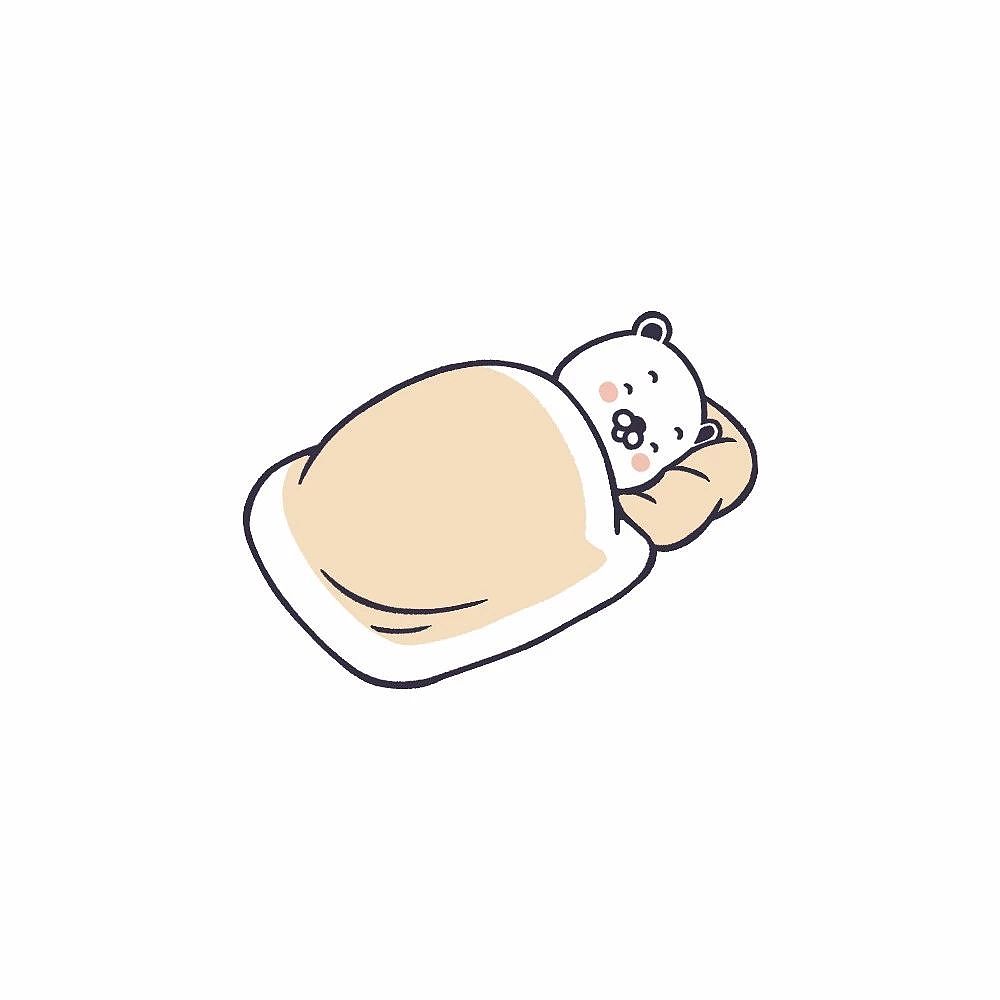 动物办公室暖冬赖床头像