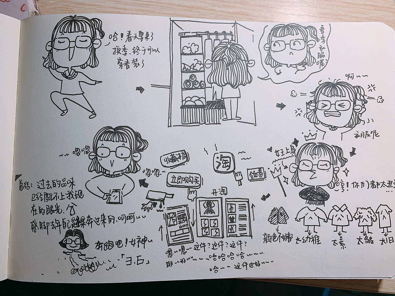 桃子的漫画日记（图ZMTg2NzUzOTcy） - 绘本 - 站酷设计师桃子lty原创素材 - 站酷ZCOOL