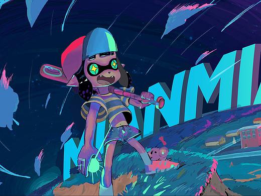 关于喷射战士的一切（个人主页-ZMzUyNzYxNzI=） - 创作习作 - 站酷设计师眠眠x原创素材 - 站酷ZCOOL