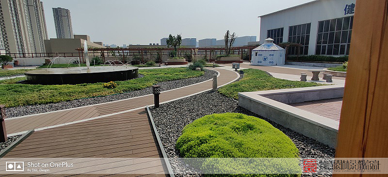 郑州2200平米屋顶花园设计实景案例（图ZMjI2MjUwNzc2） - 景观设计 - 站酷设计师郑州庭院设计公司原创素材 - 站酷ZCOOL