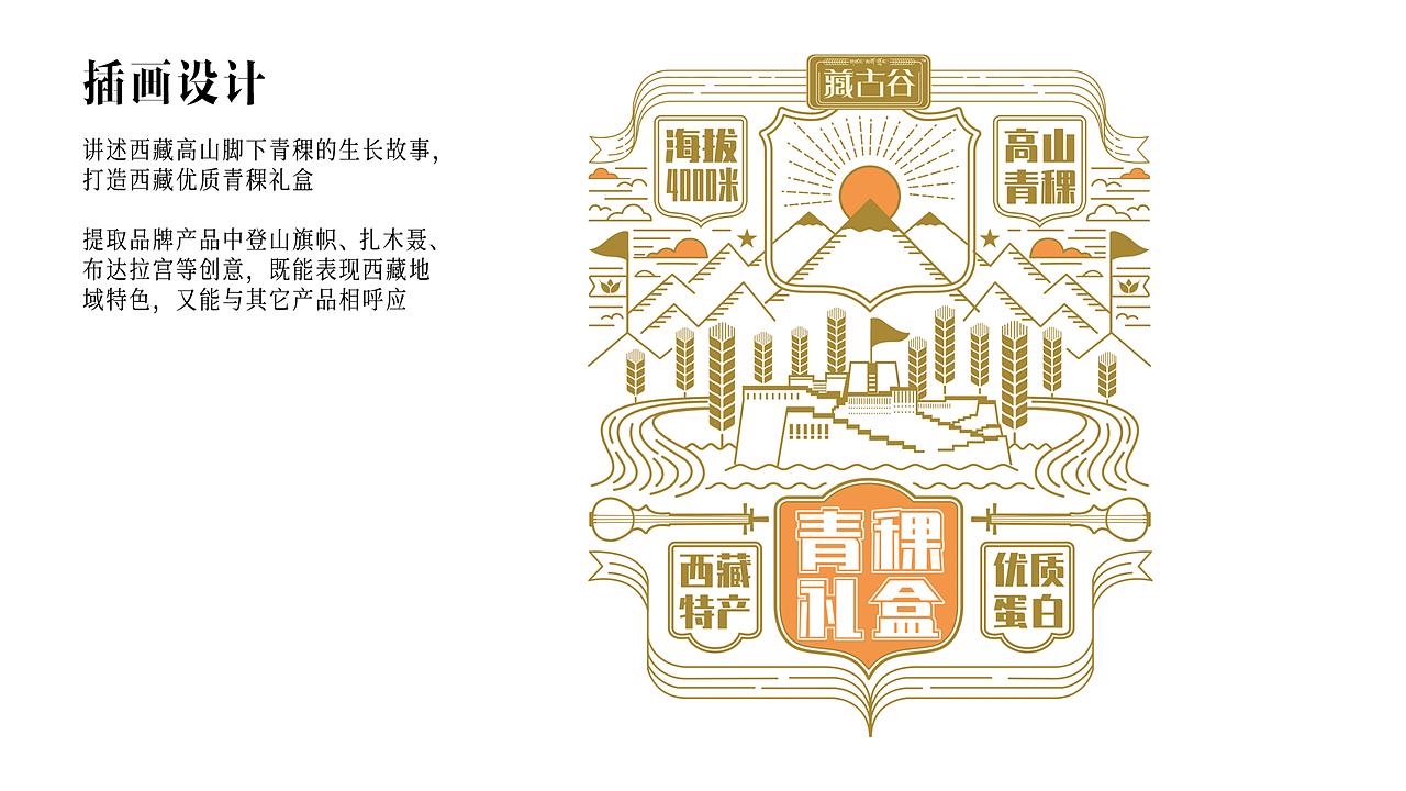 青稞伴手礼盒 I 打造地域特色 突出产品品质