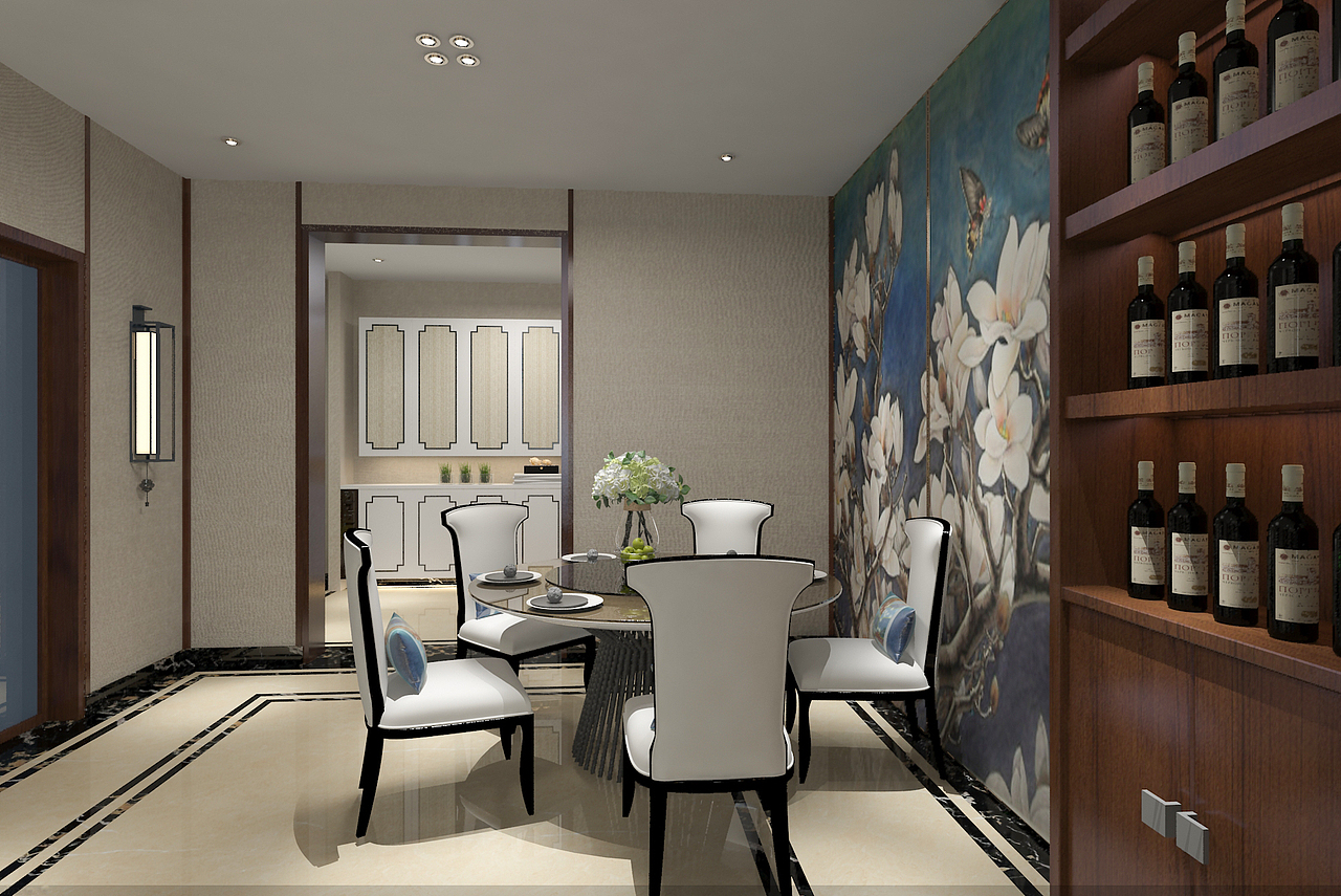 新‘中式（图ZNTI5NjA3Mjg=） - 家装设计 - 站酷设计师摄影师阿井原创素材 - 站酷ZCOOL