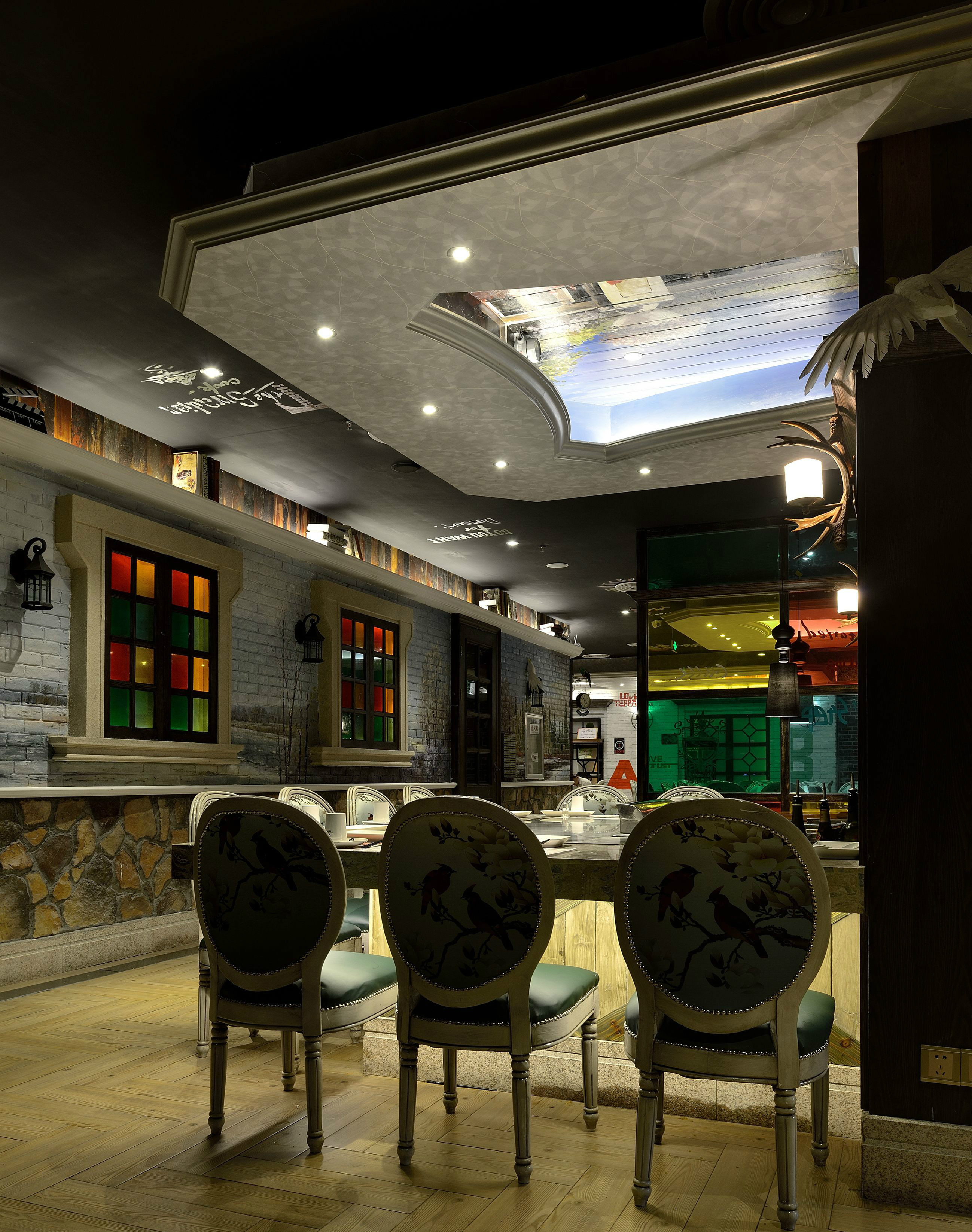 岭南风格广式烧腊餐厅设计|空间|家装设计|历新设计 - 原创作品 - 站酷 (ZCOOL)