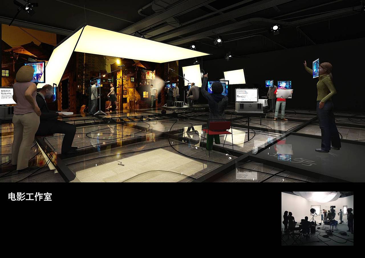 上海电影博物馆展厅04（图ZMjA2MDY2MTQ4） - 展陈设计 - 站酷设计师张翼笙原创素材 - 站酷ZCOOL