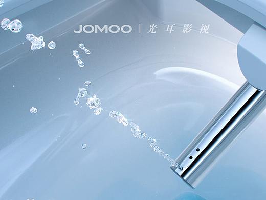 #光耳3d JOMOO九牧i80免触抗菌智能马桶