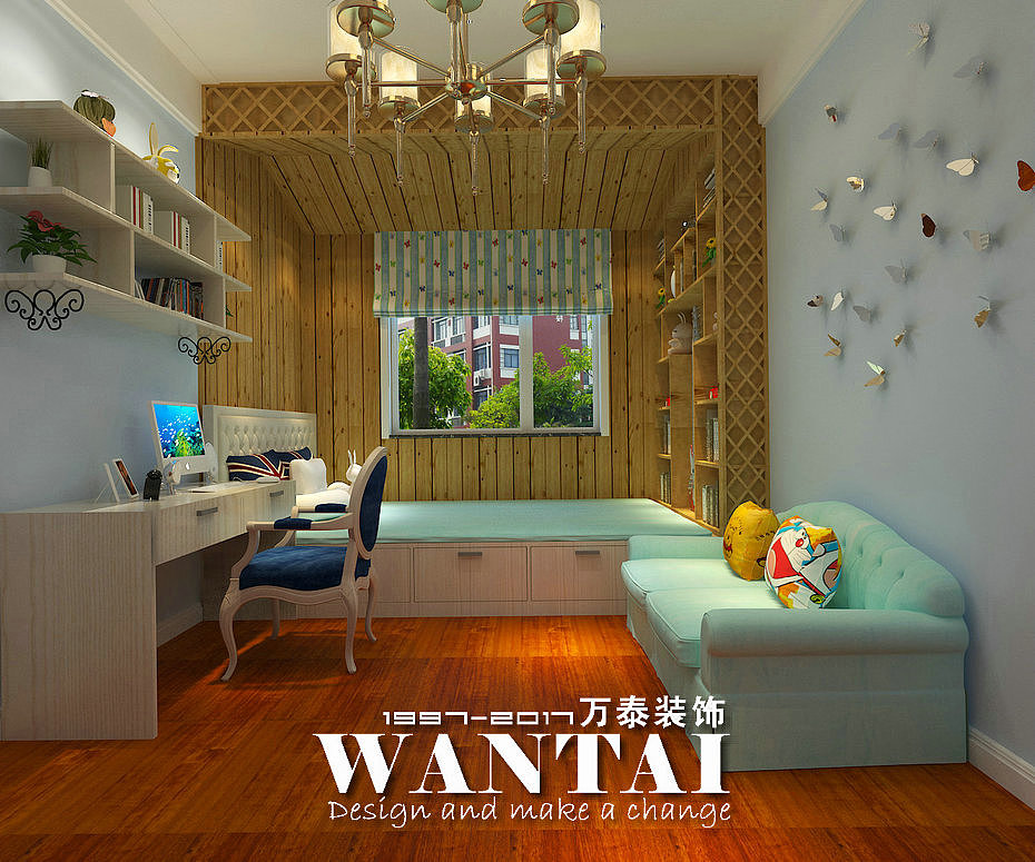 泰安装修公司—泰安儿童房装修,还孩子一个童真的世界