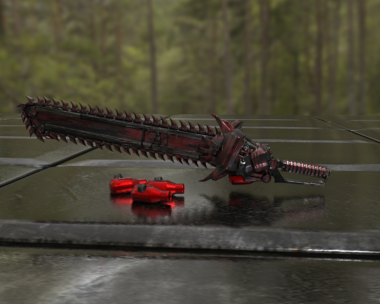 电锯巨剑|三维|机械/交通|里克杰克森 - 原创作品 - 站酷 (zcool)