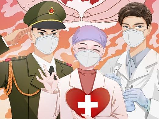 抗击疫情宣传作品