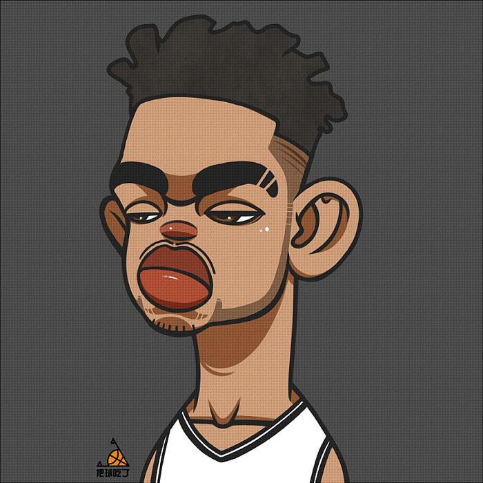 几张NBA球员漫画（图ZOTk4Mzc2ODQ=） - 创作习作 - 站酷设计师吃球原创素材 - 站酷ZCOOL