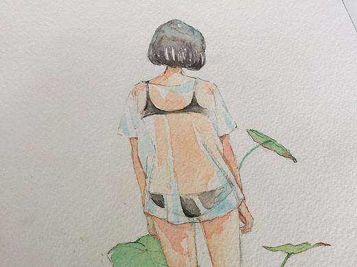 憂（個人主頁-ZMjgxNTQ3NDQ=） - 商業(yè)插畫 - 站酷設計師BudJin原創(chuàng)素材 - 站酷ZCOOL