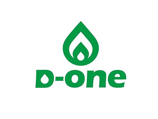 D-one 加油站 logo