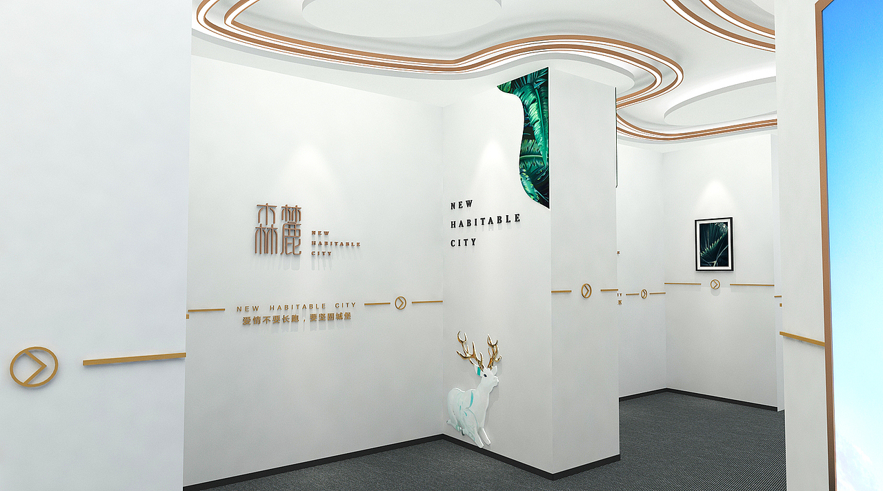 看房通道（图ZMjU4MDU0NDIw） - 建筑/空间 - 站酷设计师萌萌就是妙妙原创素材 - 站酷ZCOOL