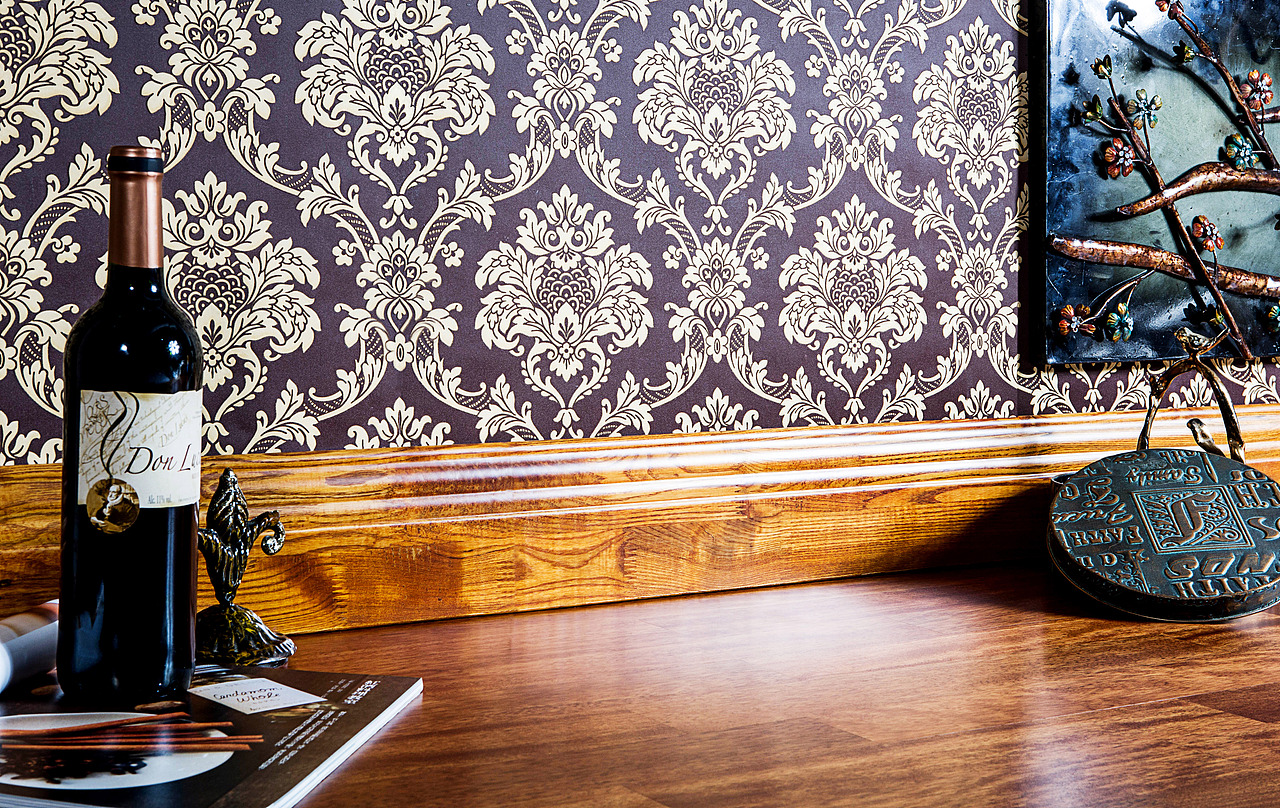 圣象地板地脚线拍摄