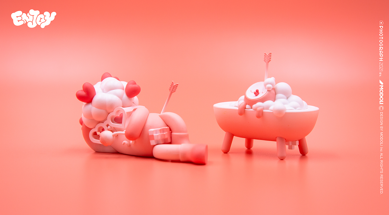 POP MART X MODOLI ENJOY系列盲盒细节展示