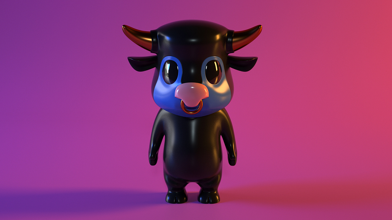 黑牛侠ip形象设计