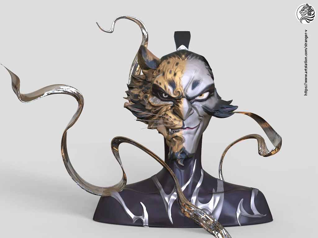 速写练习申公豹