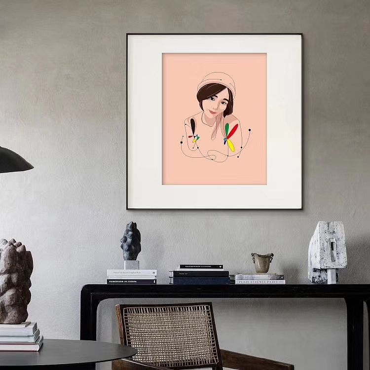 INS风画像（图ZMjA0NjA5ODY0） - 艺术插画 - 站酷设计师贰米有点二原创素材 - 站酷ZCOOL