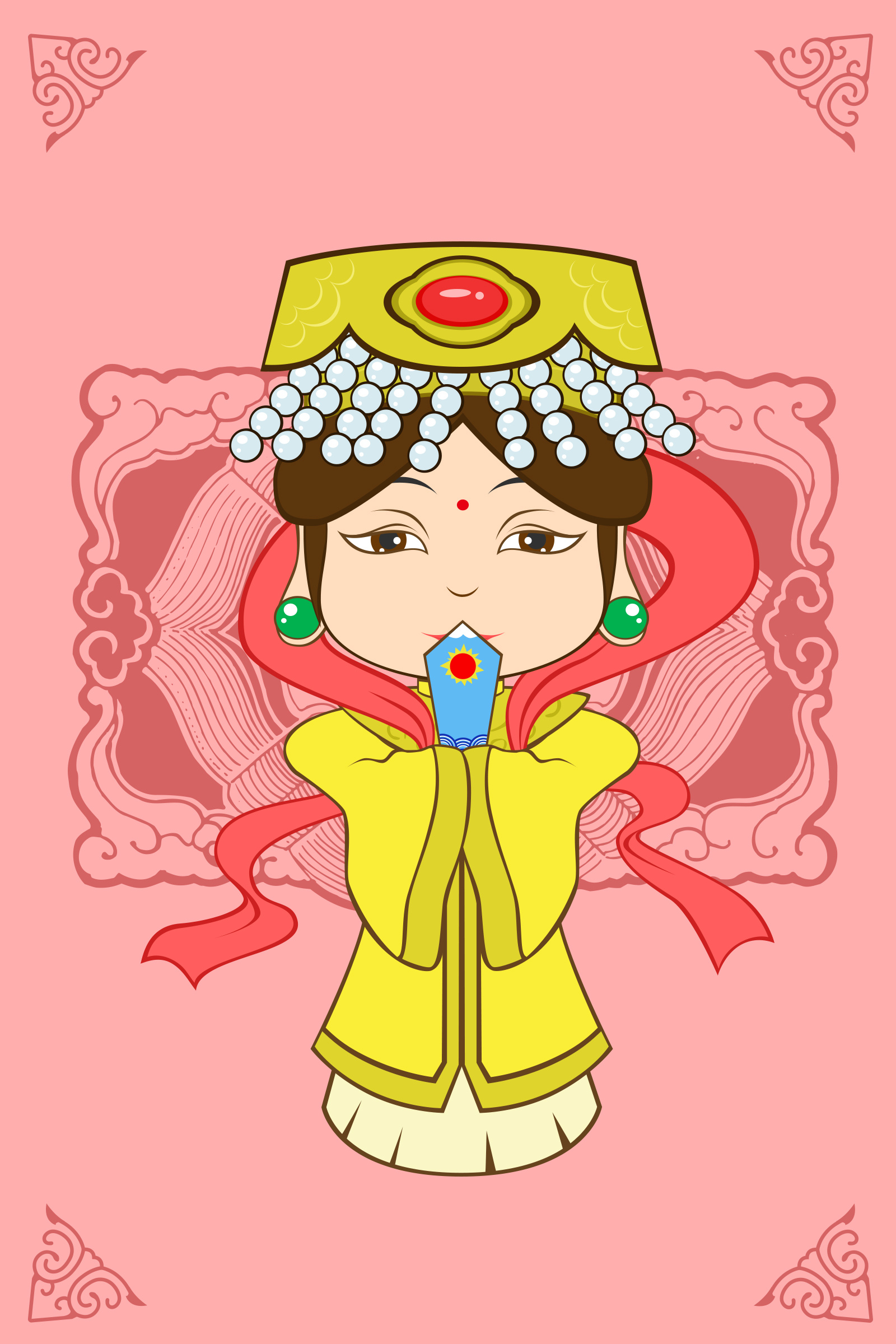 蓬莱妈祖平面形象