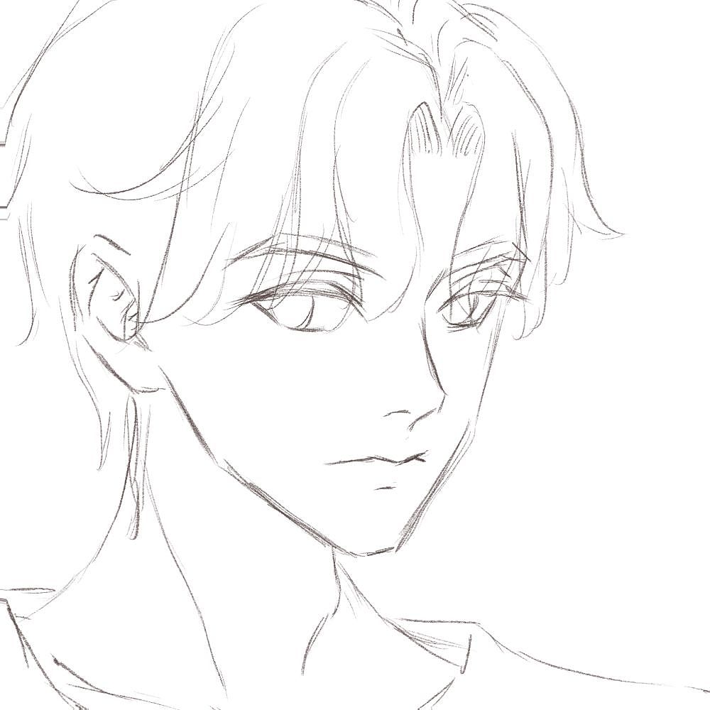 金发蓝眼boy稿子（图ZMzY0OTk4Nzc2） - 商业插画 - 站酷设计师原原肖肖_Ash原创素材 - 站酷ZCOOL