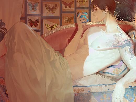 无题（个人主页-ZNDExNTY0ODQ=） - 艺术插画 - 站酷设计师不带不带电原创素材 - 站酷ZCOOL