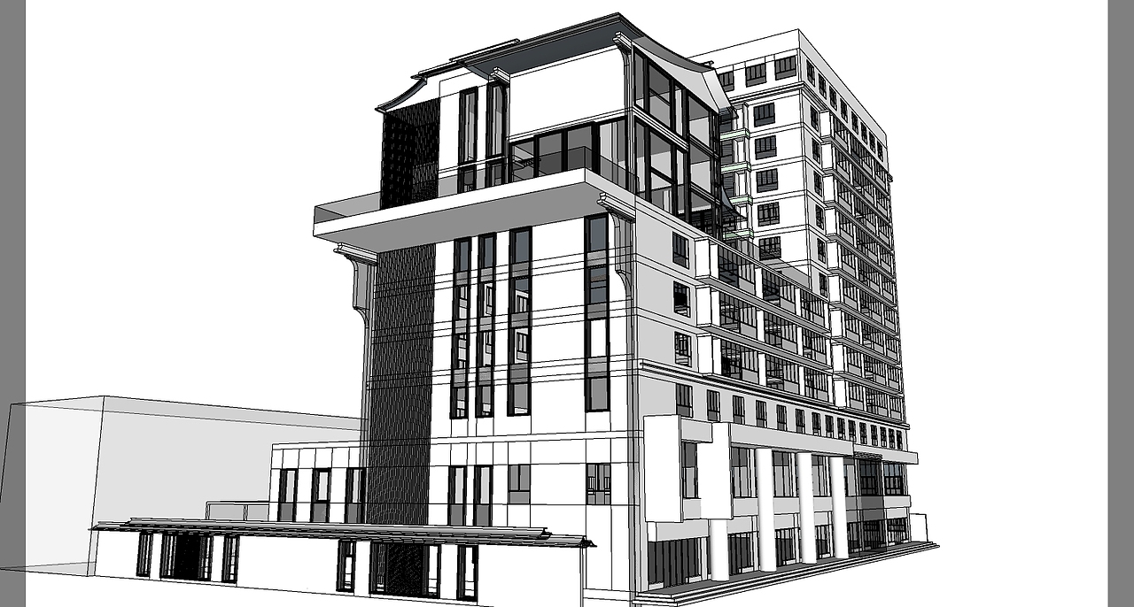 陕西省西安市莲湖路21旧楼改造项目（图ZMjI5NTU0ODAw） - 建筑设计 - 站酷设计师范睿泽原创素材 - 站酷ZCOOL