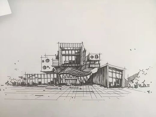 手繪（個(gè)人主頁-ZNTg2MDcyMjg=） - 景觀設(shè)計(jì) - 站酷設(shè)計(jì)師小心魚刺原創(chuàng)素材 - 站酷ZCOOL