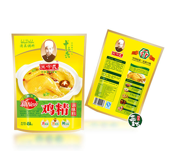 三松调味品包装设计欣赏