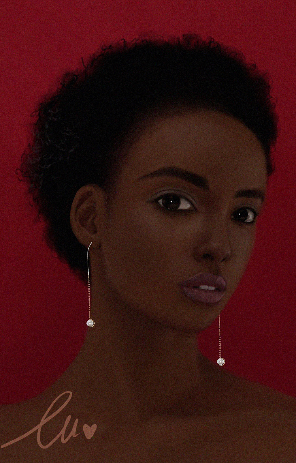 人像练习（图ZMjQ4MTM3MjY0） - 创作习作 - 站酷设计师CU_CHENG原创素材 - 站酷ZCOOL