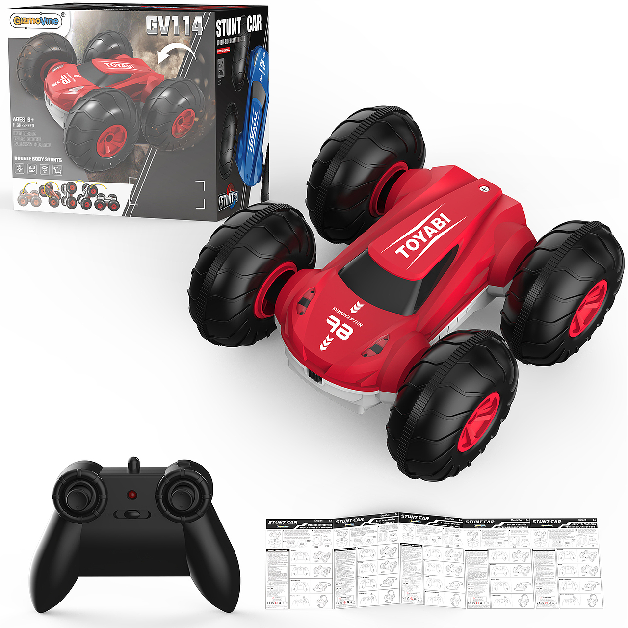 双面特技翻滚车