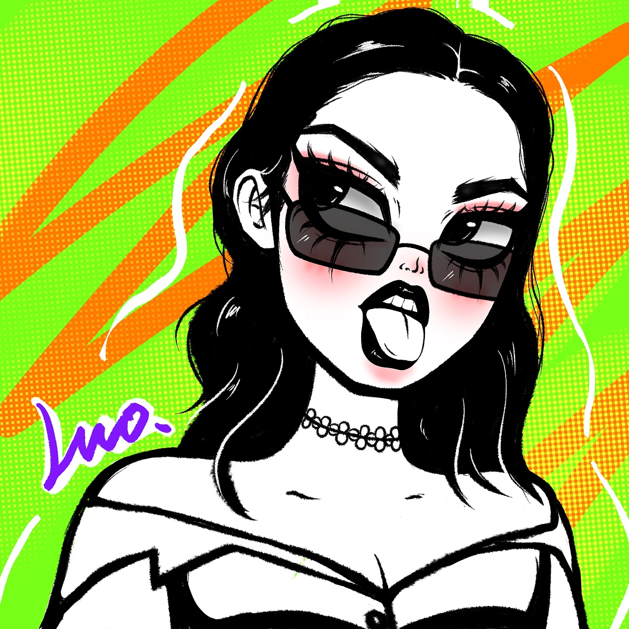 欧美风人物头像