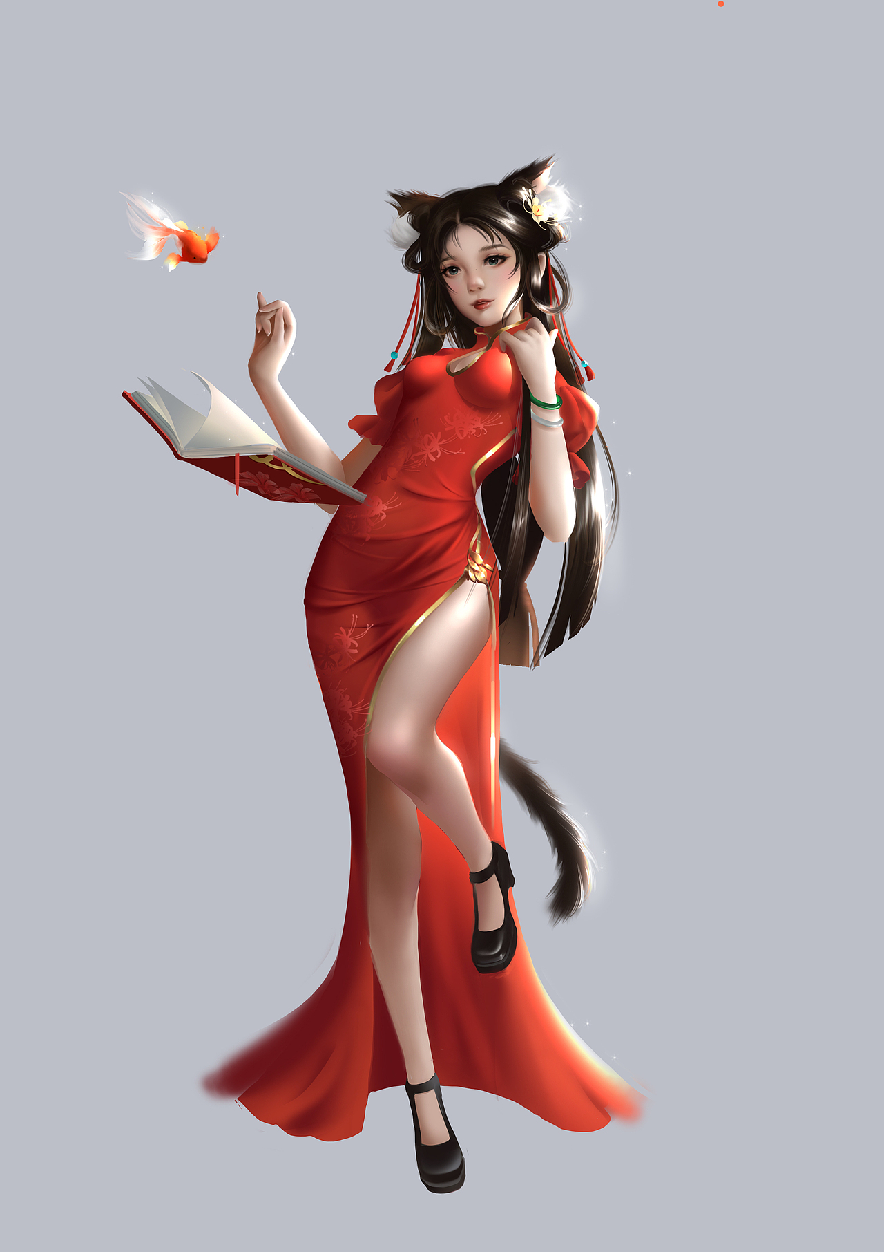 中国风|插画|游戏原画|冰妹妹呀_原创作品-站酷zcool