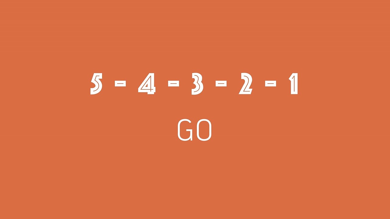 简约数字高清动态壁纸