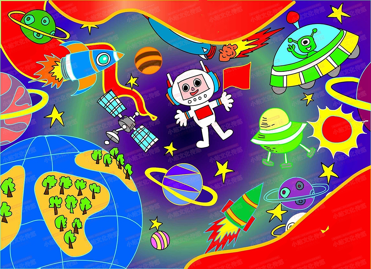 电脑作品学生绘画电脑绘画作品中小学电脑绘画作品16