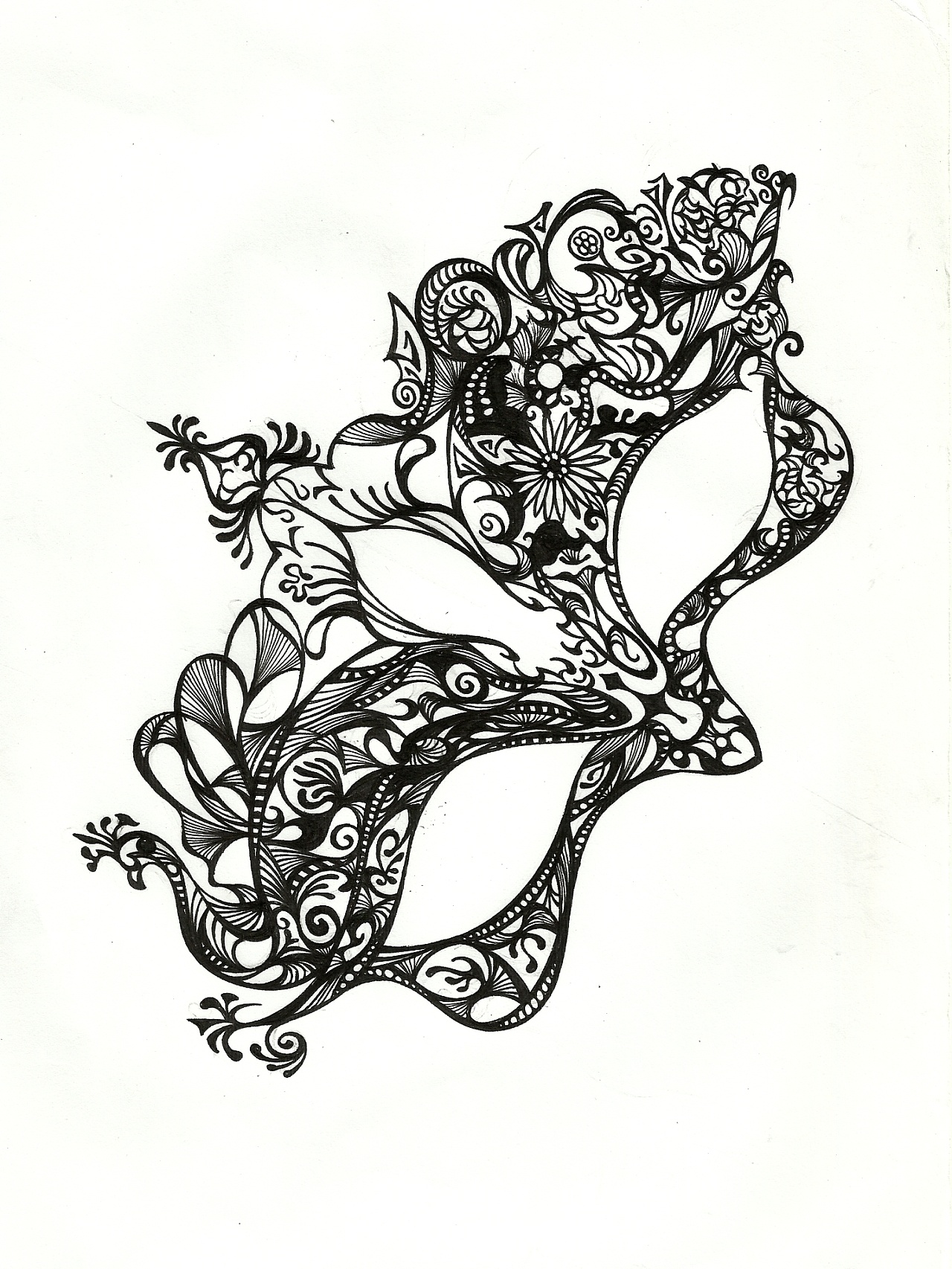 一组黑白装饰画