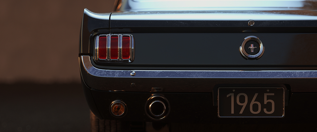 1965 Ford Mustang Fastback（图ZMjMyMTgwMjYw） - 机械/交通 - 站酷设计师PhoenixBai原创素材 - 站酷ZCOOL