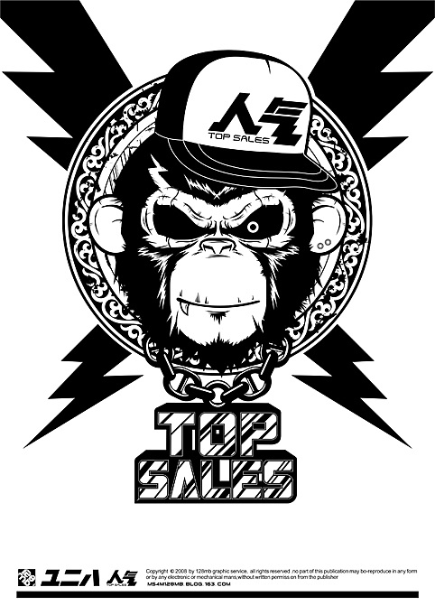 猿猴|插画|新锐潮流插画|128mb - 原创作品 - 站酷 (zcool)