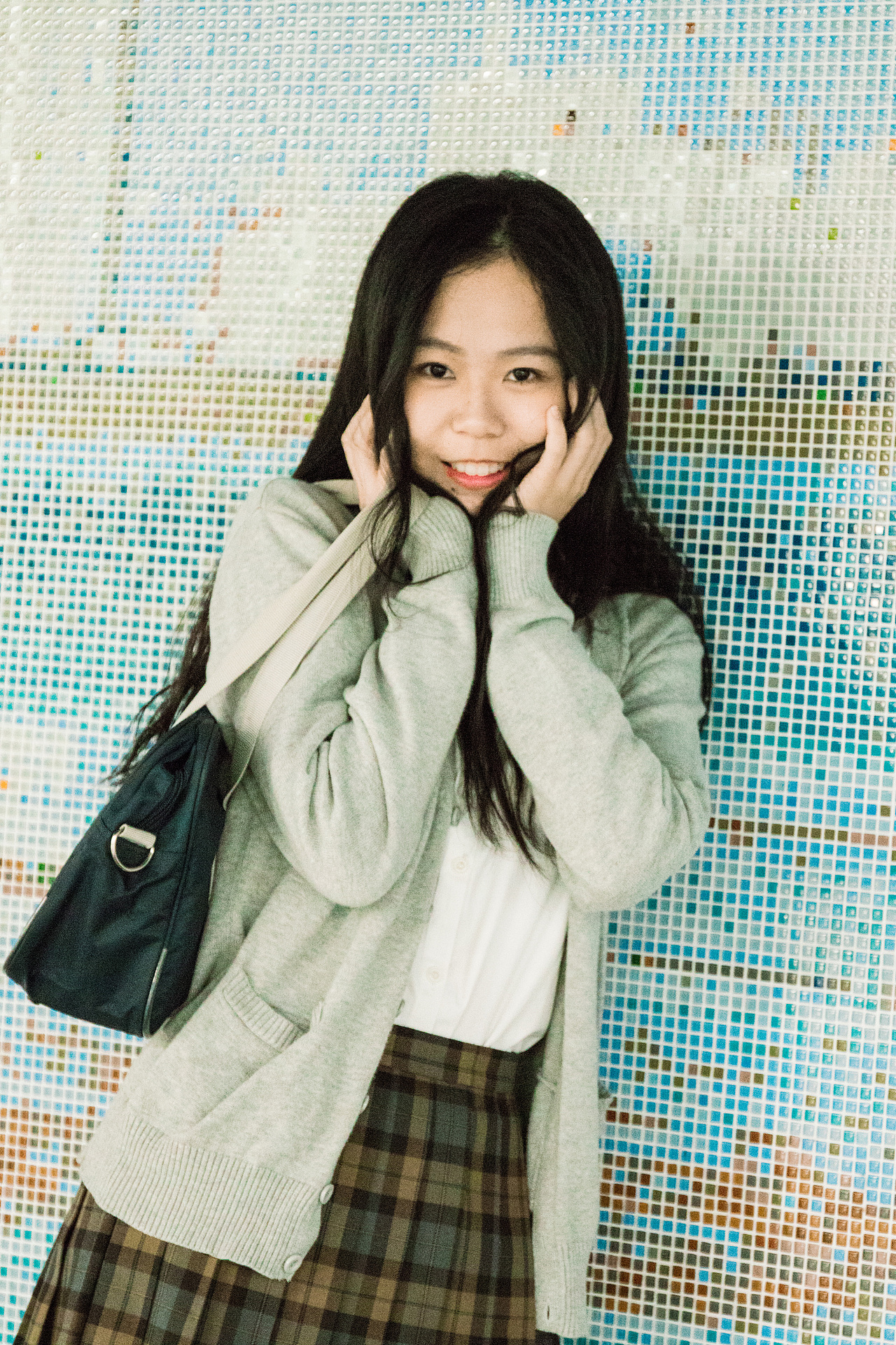 深圳湾地铁站一角