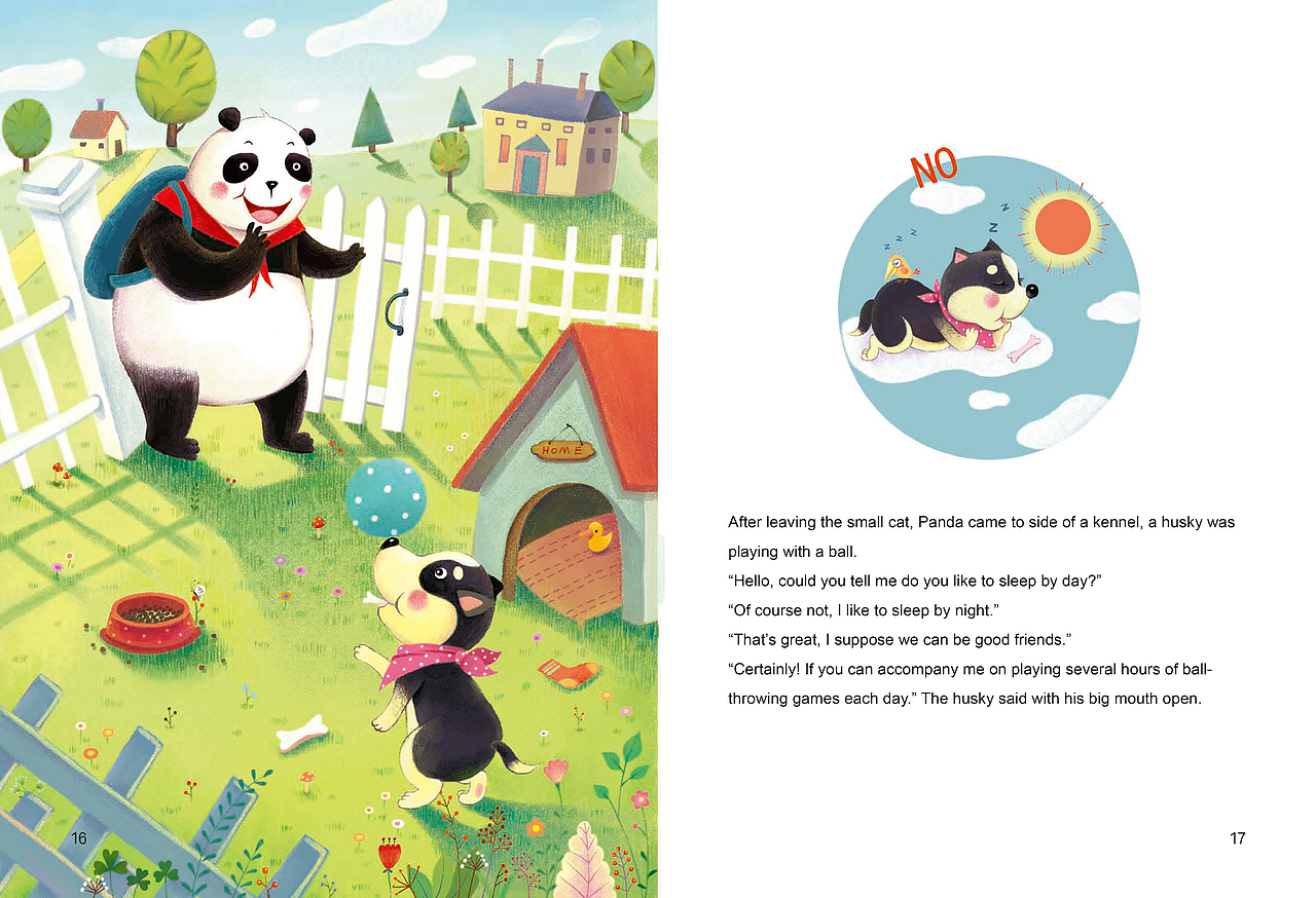 寻找黑白朋友（图ZMTU1ODc1NTY=） - 商业插画 - 站酷设计师蜜小蜂原创素材 - 站酷ZCOOL