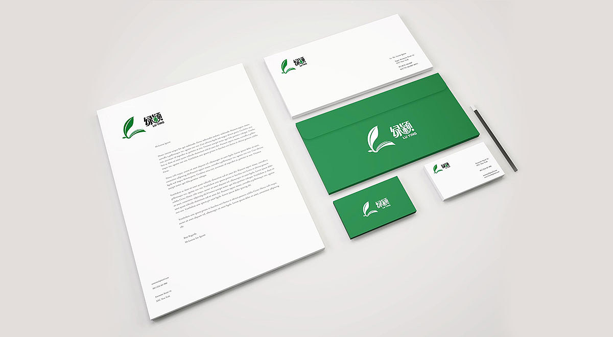 绿颖LOGO＆VI（图ZMzA3NDc1MjA=） - Logo - 站酷设计师peng_89原创素材 - 站酷ZCOOL